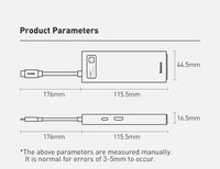 Baseus USB C HUB - USB 3 Type C Multi HUB