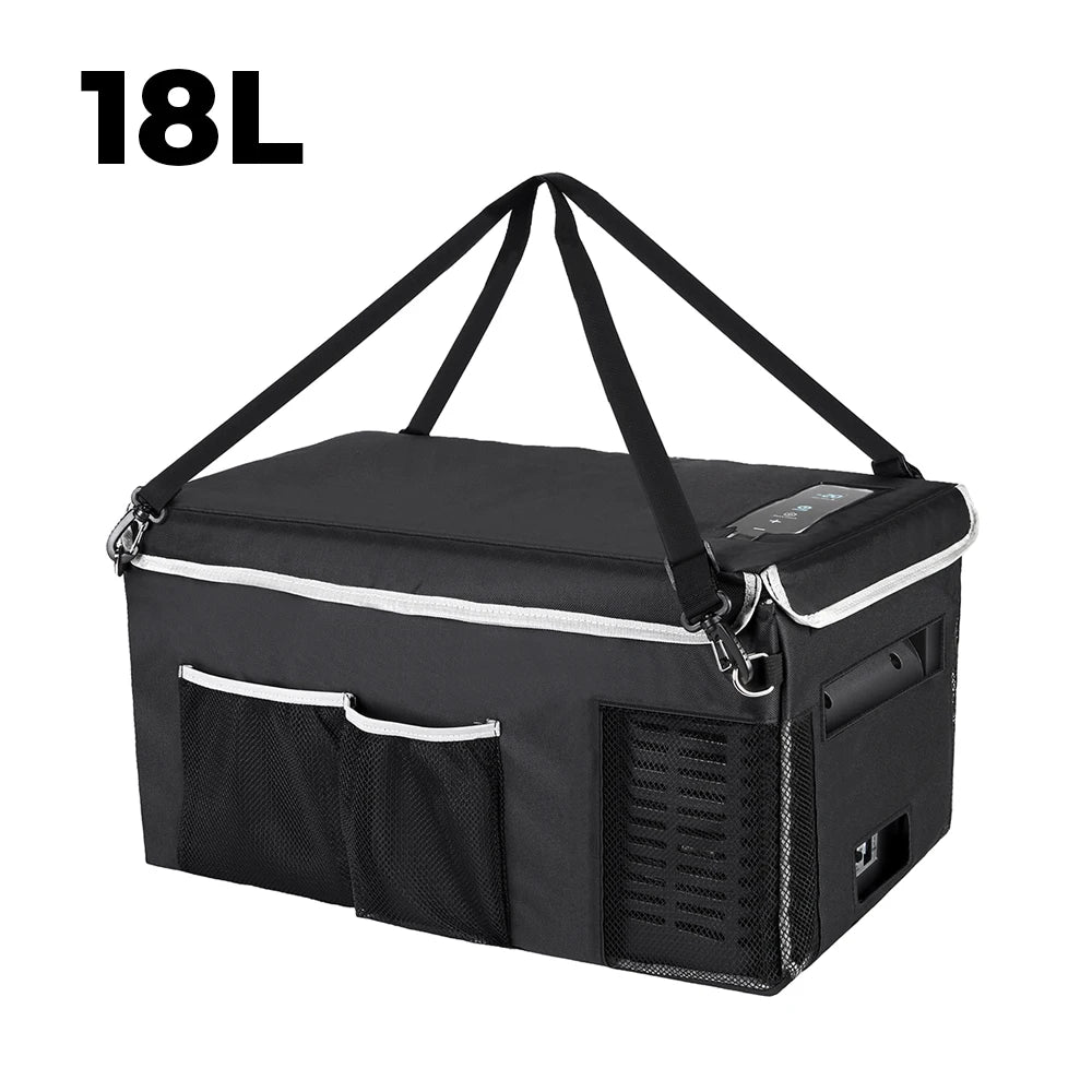Joytutus 18L Car Refrigerator Storage Bag 25L Portable Carry Bag for Mini Fridge Keep Cooling Drip-proof  (Fridge not included)