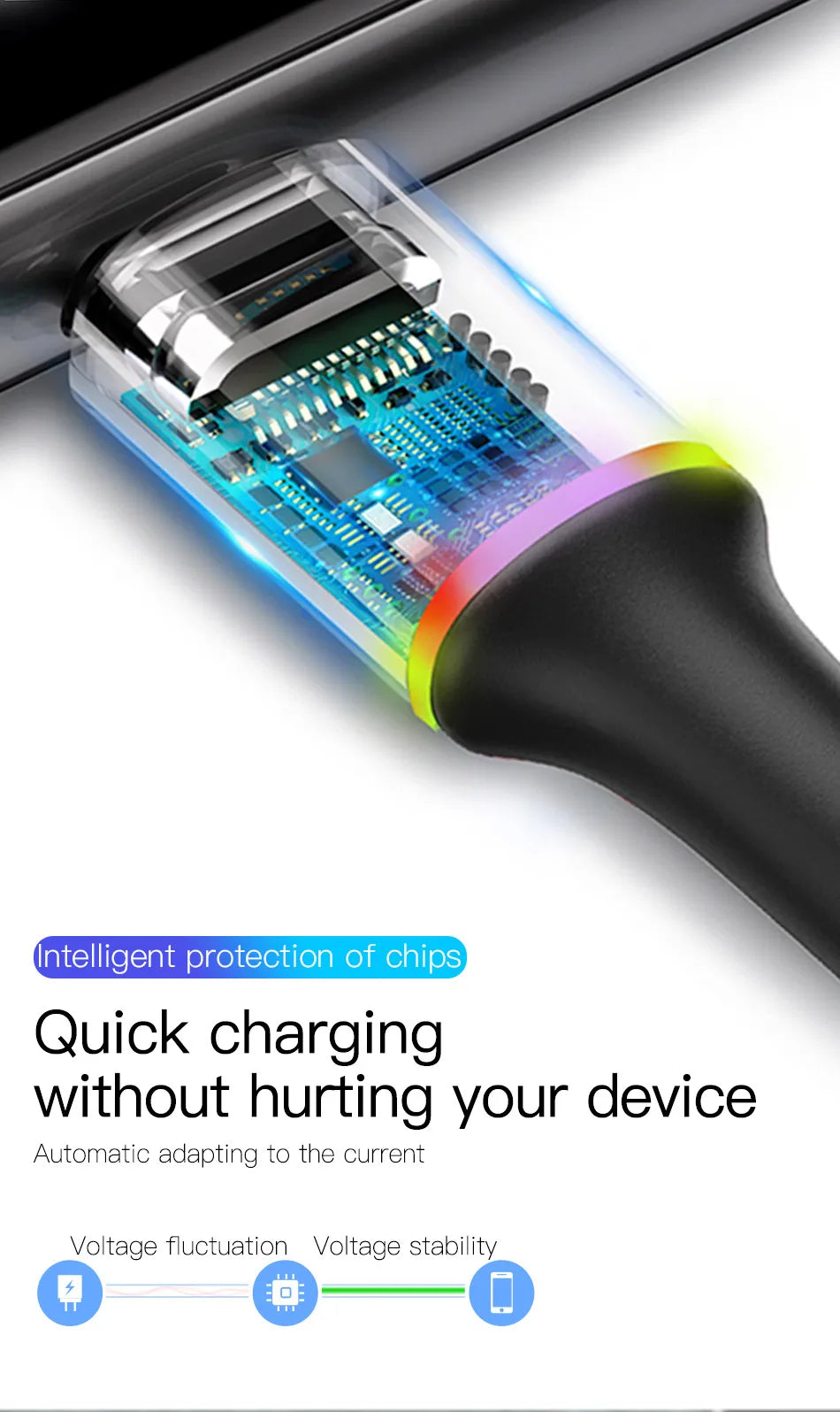 Baseus USB Cable For iPhone- Lighting Fast Charge