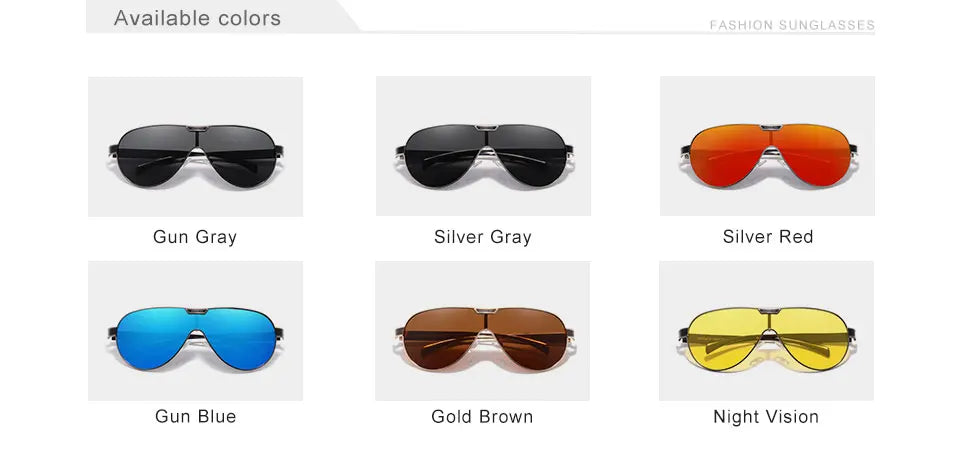 KINGSEVEN New Oversized Sunglasses Men And Women Polarized Mirror Lens Goggles UV Protection Men's Glasses Stainless Steel N7762