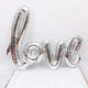 108cm LOVE Letter Foil Balloon Wedding Valentines Anniversary  Birthday Party Decoration Champagne Cup Photo Booth Props