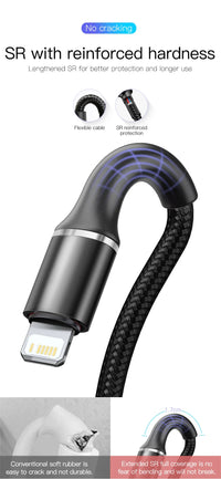 Baseus USB Cable For iPhone- Lighting Fast Charge