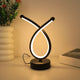 Creative LED line desk lamp for home lighting, decoration, night light