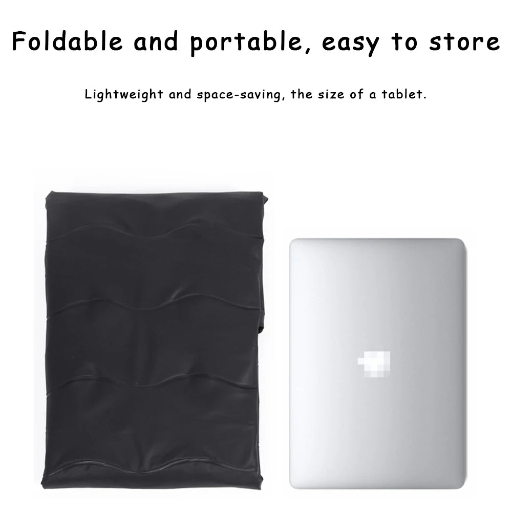 1 Set Universal Car Travel Inflatable Bed 80x130cm Auto Back Seat Trunk Mattress Air Bed Pillow For Travel Camping Family Outing