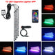 Neon LED Car Interior Ambient Foot Strip Light Kit Accessories Backlight Remote App Music Control Auto RGB Decorative Lamps
