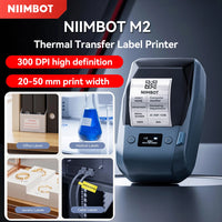 Niimbot M2 Thermal Transfer Label Printer 300 DPI High Definition Wireless 20-50 mm Print Width Label Maker Support Phone/PC