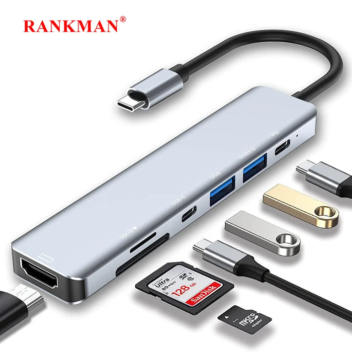 Rankman USB C Hub