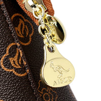 Women's Quality Soft Leather Shoulder Bag Luxury Print Designer Handbag Ladies Casual Tote Bag Messenger Commuting Sac A Main
