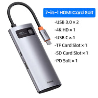 Baseus USB C HUB - USB 3 Type C Multi HUB