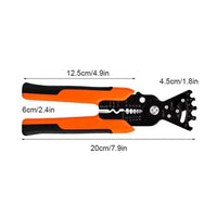 Multifunctional Special Wire Stripping Pliers for Electrician Cutting Wire Stripping Skin Pressing Wire Winding Scissors
