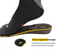 Magnet Massage Height Increase Insoles For Women Men 2/3/4/5 Cm Up Invisiable Arch Support Orthopedic Insoles Heighten Lift
