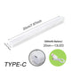 LED Motion Sensor Light Wireless LED Night Light Type C Rechargeable Light Cabinet Wardrobe Lamp Staircase Backlight For Kitchen