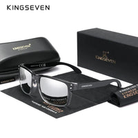 KINGSEVEN Rectangle Retro Polarized Sunglasses Women Men Cycling UV400 Glasses Anti-glare Outdoor Sports Causal Fishing Eyewear