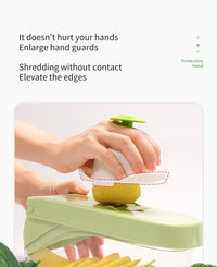 Multi-function vegetable cutter Vegetable cutting artifact Multi-functional grater Potato slicer Shredder Onion dicer