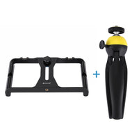 PULUZ Smartphone Vlogging Kit Video Recording Equipment with Tripod Fill Light Shutter for Camera Phone Youtube Set Vlogger KIT