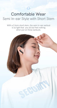 QCY T20 TWS Wireless Earphones Bluetooth 5.3 Earbuds 68ms Low Latency 13mm Driver HIFI Headphones 4 Mics+ENC HD Call Headsets