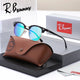RBsunny Classic Polarized Sunglasses Men Women Retro Half Frame UV400 Glasses Male Popular Anti-glare Travel Driving Eyewear