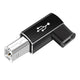 NNBILI USB B Male to USB Type C Female Adapter for Scanner Printer Converter USB Transfer for Printer MIDI Controller Keyboard