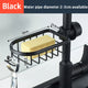 Kitchen Sink Drain Rack Sponge Storage Basket Faucet Holder Space Aluminum Soap Drainer Shelf Organizer Bathroom Accessories