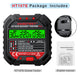 HABOTEST HT107 Pro Socket Tester Voltage Test Socket Detector EU Plug Ground Zero Line Plug Polarity Phase Check