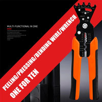 Multifunctional Special Wire Stripping Pliers for Electrician Cutting Wire Stripping Skin Pressing Wire Winding Scissors