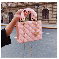 Handbag Women Brand Luxury Totes High Quality Fashion Classic Quilted Square Handle Bag Women Crossbody Shoulder Bags