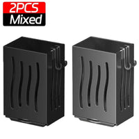 Multifunctional Kitchen Utensil Storage Rack Chopstick Draining Holder Wall-Mounted Freestanding Cutlery Tableware Organizer Box