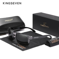 KINGSEVEN Rectangle Retro Polarized Sunglasses Women Men Cycling UV400 Glasses Anti-glare Outdoor Sports Causal Fishing Eyewear