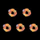 1/10 Pcs LED Luminous Scrunchies Glowing Hairband Girl Light Up Hair Scrunchy Birthday Party Headwear Supplies Hair Accessories