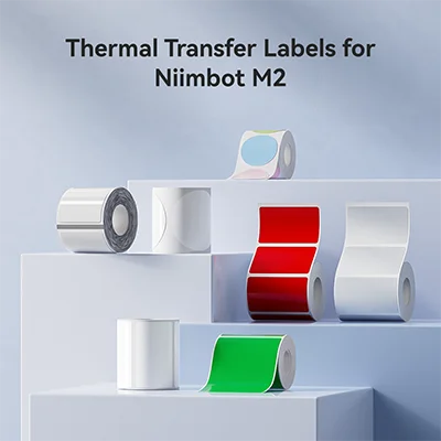 Niimbot M2 Thermal Transfer Label Printer 300 DPI High Definition Wireless 20-50 mm Print Width Label Maker Support Phone/PC