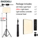 LED Fill Lamp Video Light Panel Bi-color 2700k-5700k Photography Lighting Live Stream Photo Studio Light With Stand EU Plug