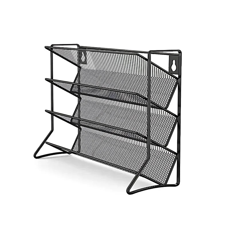 Kitchen Spice Rack 4 Tier Spice Organizer Carbon Steel Wall Shelf without Spice Jars for Cabinet Kitchen Pantry Organizer Shelf