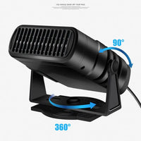 NEW 12V/24V Car Heater Portable Car Heater Fan 2IN1 Cooling Heating Auto Windshield Defroster Car Defogger Anti-Fog Heater Dryer