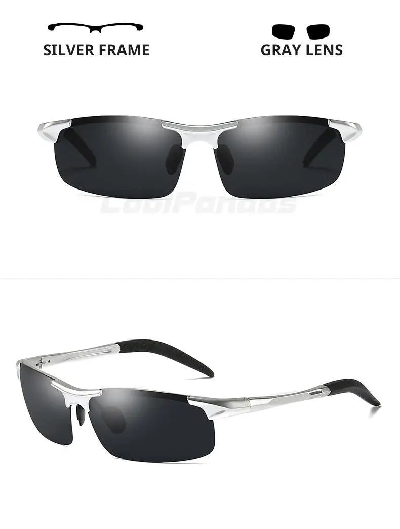 Luxury Brand 2023 Aluminum Sunglasses For Men Polarzed Sun Glasses Man Day Night Driving Anti-Glare Wome Oculos De Sol Masculino