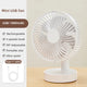 Mini USB Table Fan 4 Speeds Portable Desktop Table Cooling Fan Powered by USB Strong Wind Kipas USB Desk Fan