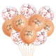 10/20pcs 12inch Happy Birthday Printed Pattern Metallic Ballons Helium Latex Balloon Chrome Metal Globos Birthday Party Decorati