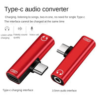 Type C To 3.5mm Jack Converter Earphone Audio Adapter