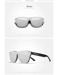 KINGSEVEN 2024 New Brand Design Women's Glasses TR90 Polarized Sunglasses Men Retro Sun Glasses Sonnenbrille Herren