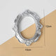 INS Gold Silver Retro Photo Frame For Nail Art Jewelry Decoration Photography Prop Background Foto Wall Photographic Accessories