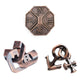 Metal Puzzle Brain Teaser 3PCS Set Casse Tete Difficile Rompecabezas IQ Test Mind Games Toys For Kids Adults Juegos De Ingenio
