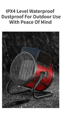 Industrial Portable Electric Heater 3500W Blower Natural Hot wind Adjustable Ceramic Heating Stove Radiator Thermal Air Warmer