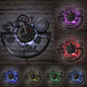Modern Kitchen Artwork Teapot Wall Clock Tea Room Wall Decor Teapot Retro Vinyl Record Wall Clock Kitchen Decorative Wall Watch