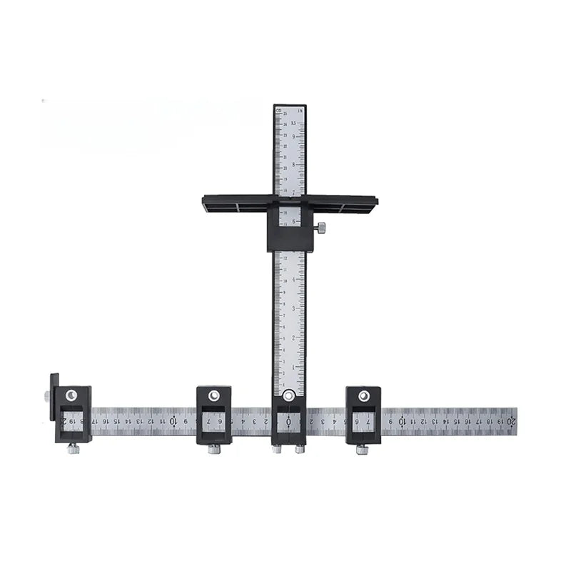 Woodworking Tools Location Drill Bit Punch Locator Location Jig Rill Guide Cabinet Handle Knob Template Locator Hole Punch Tool