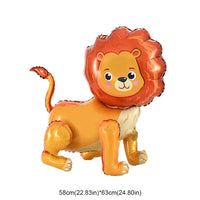 Rainbow Unicorn Standing Foil Balloons Kids Girls Unicorn Birthday Party Decoration Favors Baby Shower Supplies Animal Balloon