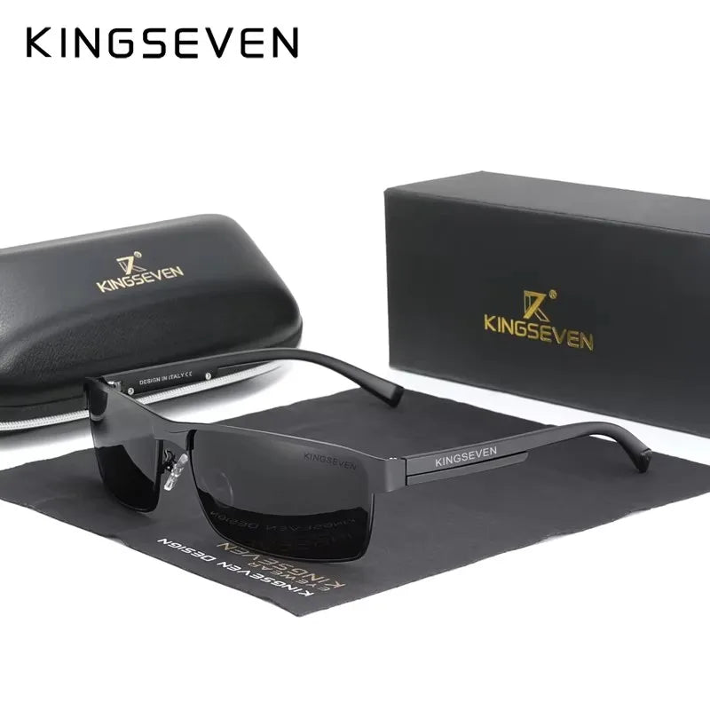 KINGSEVEN Luxury Brand Anti UV400 Polarized Sunglasses Men Cycling Fishing Shades Women Trendy Driving High Quality Eyewear