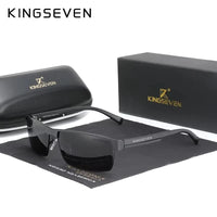 KINGSEVEN Luxury Brand Anti UV400 Polarized Sunglasses Men Cycling Fishing Shades Women Trendy Driving High Quality Eyewear