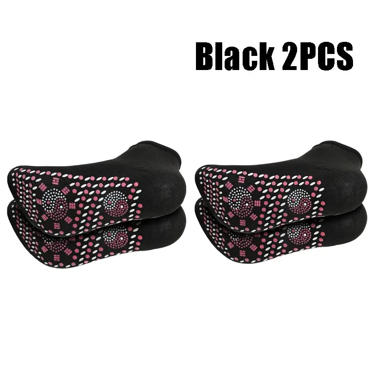 1/5pairs Tourmaline Self-Heating Socks Winter Warm Thermal Health Care Socks Slimming Health Short Sock Magnetic Therapy Sock