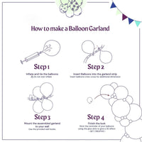 Macaron Dusty Blue Balloon Garland Arch Kit Happy Birthday Party Decoration Kids Boy Baby Shower Ballons Wedding Party Supplies