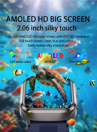 New Nursing Grade Air Pump Airbag Accurate Measure ECG Uric acid Smart Watches Men Blood Pressure Fitness Sport Smart Watch Man
