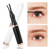 Portable Eyelash Curler USB Rechargeable Quick Heating Natural Curl Eyelash Curler for Quick Natural Curling Eye Lashes
